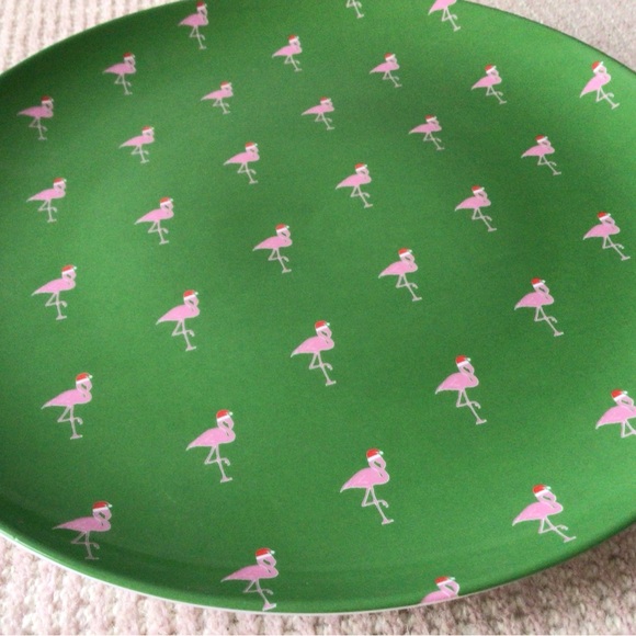 Key West Holiday Flamingo Platter - Picture 3 of 5